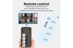 China Remote Control Homekit Light Socket WiFi Automation TUYU Remote Control Wall Socket supplier