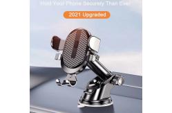 China Air Vent Circular Dashboard Mobile Phone Stands Scratch Prevention 70mm Dia supplier