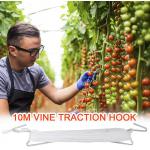 Superior Strength 7200D 9000D Tomato Tying Twine With Plant Climbing Hooks
