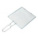 Food Grade SS201 SS304 BBQ Grill Wire Mesh Rectangular With Handle for sale