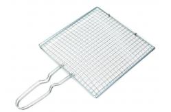 China Food Grade SS201 SS304 BBQ Grill Wire Mesh Rectangular With Handle supplier