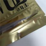 Child Proof Reusable k Bags , Mylar Stand Up Pouch Gravure Printing