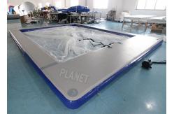 China Double Layer Ocean Jellyfish Pool Floating Inflatable Sea Swimming Pool With Net supplier