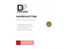 China Mini Suit Craft Coloured Wooden Buttons Bulk Apparel ing Accessories supplier