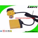 Waterproof LED Miners Lamp 25000lux Brightness With 10.4 Ah Big Battery Capacity