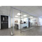 Glawall Partition Wall Concise Design Demountable High Security Single Glass Wall Partition for sale