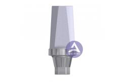 China Nobel Biocare Active® Titanium Straight Abutment Compatible  NP 3.5mm / RP 4.3mm supplier