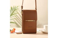 China Mirror Touch Screen Mobile Phone Bag Wallet Card Case Female Shoulder Bag supplier