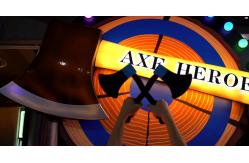 China Coin operated  Axe throwing sport game Axe Throwing axes game machine supplier