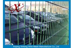 China Strongly Double Wire Fence Powders Sprayed Coating For High Security Area supplier