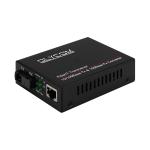 Fast Ethernet Fiber Optic Ethernet Converter 10/100M Single-Mode Bi-Directional Transceiver SC to RJ45 20km for sale
