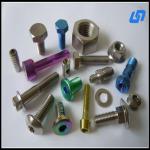 Gr.5 Titanium Fasteners Automobile Wheel Bolts And Nuts M14x80mm