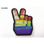 3 Tall Eco - Friendly Sequin Embroidery Patches For Woman Clothes