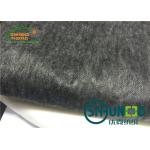 Silicon Strong Fusible Non Woven Interlining Black For Fused Fabric for sale