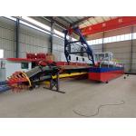 Dredging 10m Depth Small Sand Dredging Ship With Cummins Marine Engine