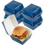 Customized Sizes Eco-Friendly Kraft Burger Box for Disposable Food Packaging for sale