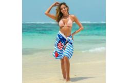 China Unisex Custom Gym Towel Large Size Rectangular Shaped High Colour Fastness supplier