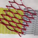 1.22*2.44m Aluminum Expanded Wire Mesh Building Decorative Materials rustproof for sale