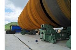 China 2000 T Steel Wheel Heavy Duty Tank Turning Rolls supplier