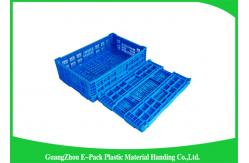 China Agriculture Folding Plastic Crates Storage Fruit 60L PP 30kg Eco-Friendly supplier
