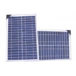 High Efficiency 20 Watt 12 Volt Solar Panel With 5 Meter Alligator Clip Wire for sale