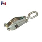 10KN Erect Line Tower Erection Tools Three Wheels Steel Hoisting Tackle for sale