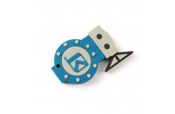 China 2D Design Custom Printed Usb Flash Drives 1GB 256GB waterproof UDP supplier