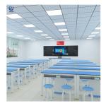 Sturdy Structure Biology Lab Furniture Waterproof Metal Table Workstation