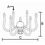1.5 Brass Chrome Fountain Pool Using Garden Rotating Fountain Nozzle Water Sprinkler