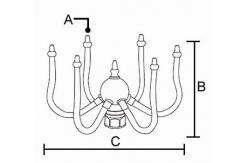 China 1.5 Brass Chrome Fountain Pool Using Garden Rotating Fountain Nozzle Water Sprinkler supplier