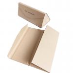 Rigid Cardboard Eco Friendly Triangular Gift Box for sale