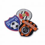 Cap Jacket Decorative Badges Iron On Backing Heat Transfer Custom Embroidery Badges for sale