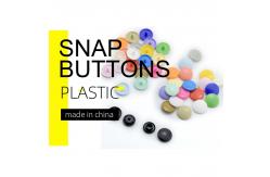 China Coloured Plastic Snap Bulk Button For Baby Clothes Eco - Friendly supplier