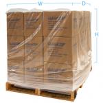 Custom LDPE Durable Heavy Duty Poly Plastic Cover Liners Plastic Pallet Cover for sale