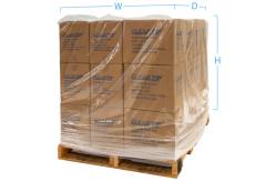 China Custom LDPE Durable Heavy Duty Poly Plastic Cover Liners Plastic Pallet Cover supplier