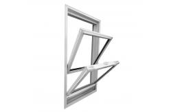 China OEM Up And Down UPVC Double Hung Window Slim Frame supplier