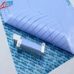 professional Good thermal conductive Available in varies thicknesses silicone sheets for CPU,4.5mmT,2.0 g/cc for sale