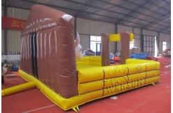 China Rodeo Bull Inflatable Sports Games / Bounce House Games Non Toxic supplier