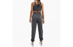 China Women Cotton Elastic 2 Pieces Sets Sleeveless Womens Loungewear Set supplier