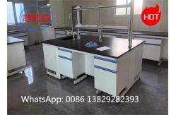 China Stable Worktop Chemistry Lab Workbench Chemistry Lab Benches Controlled Movement Safety supplier