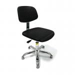 330mm Anti Static Lab Chair Conductive PU Foam Chair With Backrest for sale