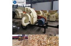 China Diesel Industrial Waste Wood Crusher Machine For Coconut Chipper Sawdust Making supplier