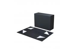 China Large Magnetic Closure Folding Gift Box Glossy Garments Shoes Packaging Box supplier