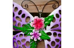 China Lifelike Metal Butterfly Yard Art Recyclable Garden Statues Metal Multiple supplier