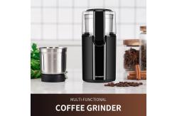 China Electric Spice Grinder Machine Multiple Settings Burr Mill Coffee Grinder With 2 cups supplier