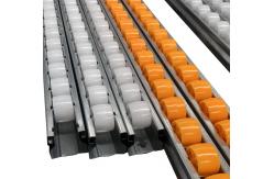 China Industrial Roller Track Flow Rail ABS Plastic WheelsFor Warehouse Shelf Rack System supplier