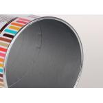 Snack Composite Can Packaging With Cork Lid , Printed Cylinder Cardboard Tubes QS  for sale