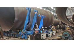 China Ellipse Vessel 1000mm Tank Turning Rolls Growing Line supplier