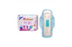 China Night Sanitary Napkin In White 290mm Made With Imported Fluff Pulp supplier