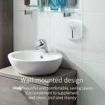 Rechargeable 320ml Automatic Soap Dispensers Wall Mounted Hand Wash for sale